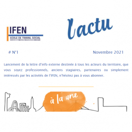 L'actu de l'IFEN #1 - Novembre